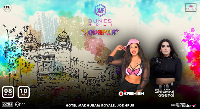 Dunes Holi 2023 – Jodhpur | Holi 2023