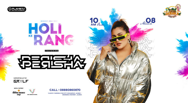 Biggest Holi Fest – Holi Ke Rang FT. PERISHA | Holi 2023