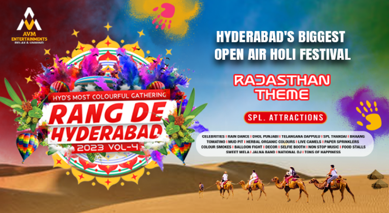 RANG DE HYDERABAD (VOL-4) – HOLI 2023 | Holi 2023