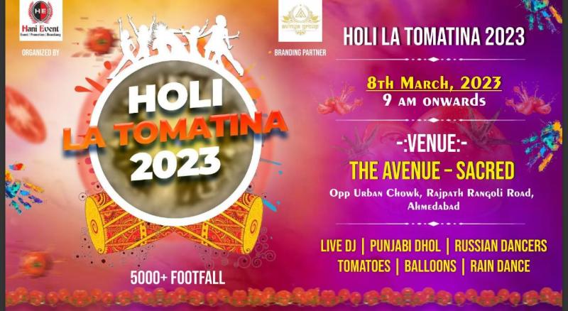 HOLI LA TOMATINA 2023 | Holi 2023