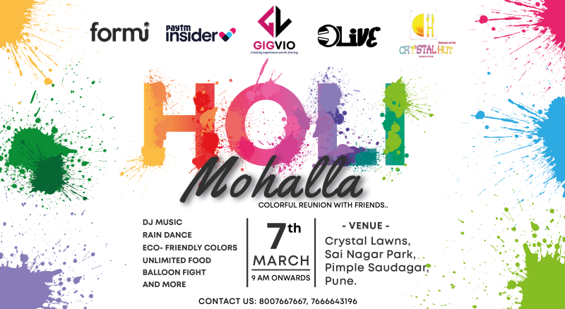Holi Mohalla 2023 Pune – Gigvio Events | Holi 2023