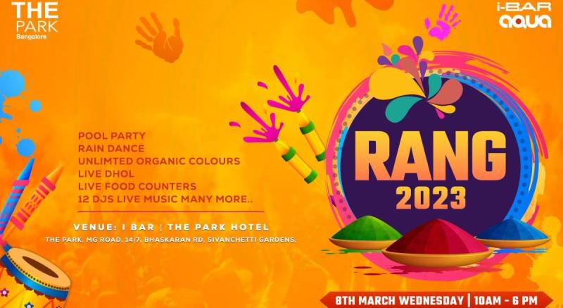 Rang 2023 – Pool and Rain Dance Party | Holi 2023