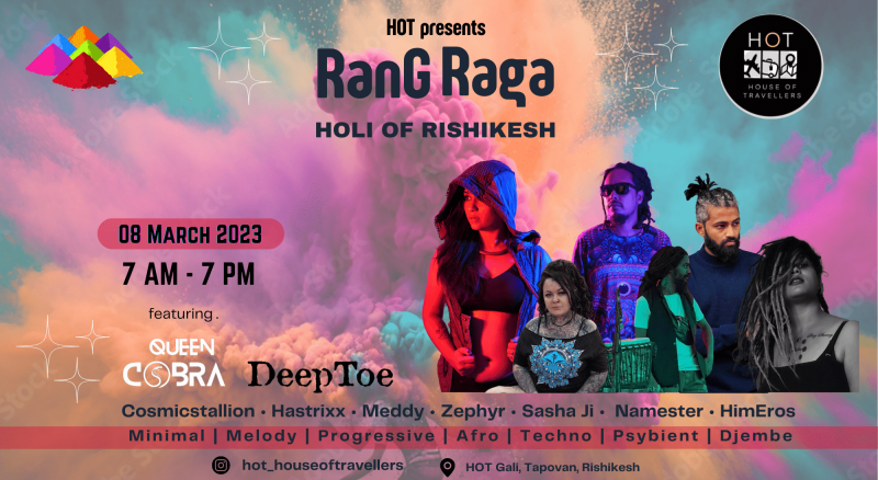 Rang Raga – Holi of Rishikesh | Holi 2023