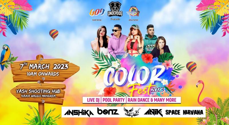 Colorfest Goa 2023- Holi Party | Holi 2023