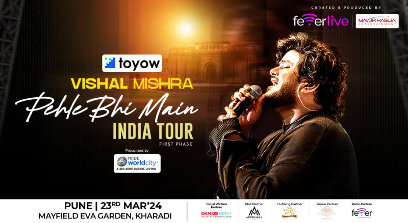Vishal Mishra Pehle Bhi Main | India Tour 2024 | Pune
