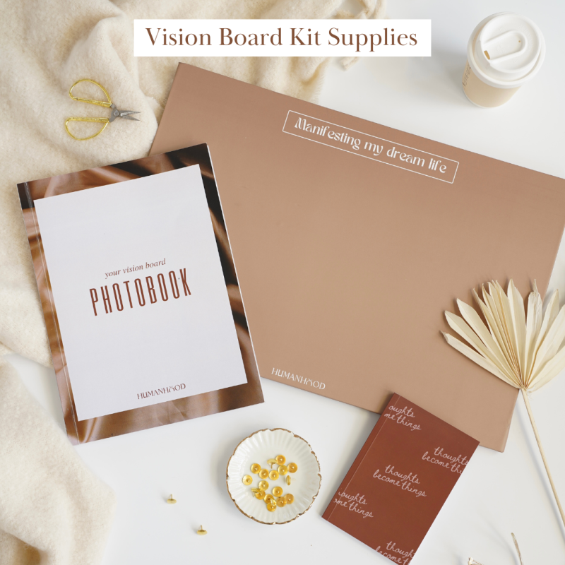 Vision Board Manifestation Kit Dream Board Kit Aesthetic Quotes