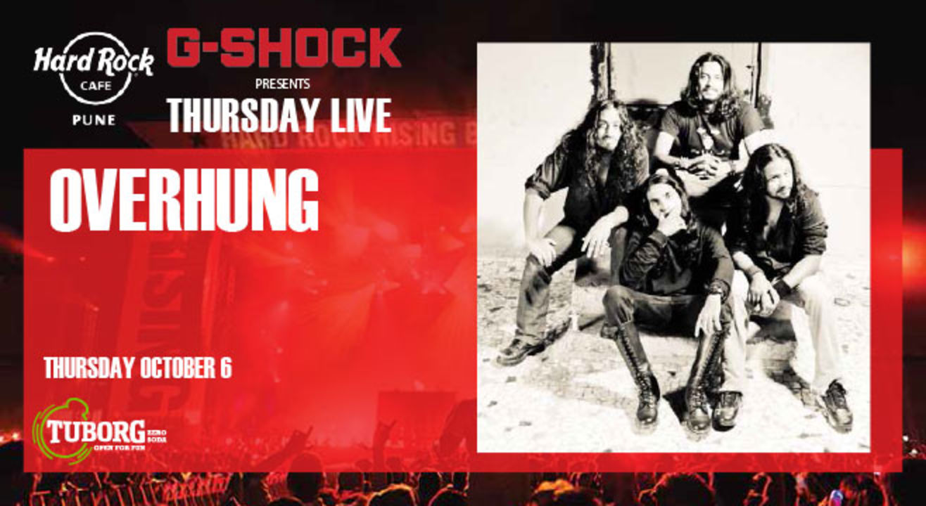 Overhung. Presented by G-Shock