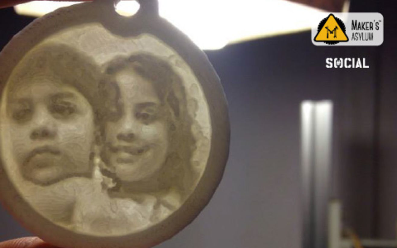 Father's Day Special: Memory on Lithophane