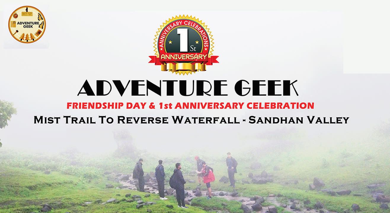 Mist Walk to Reverse Waterfall and Glimpse to Sandhan Valley