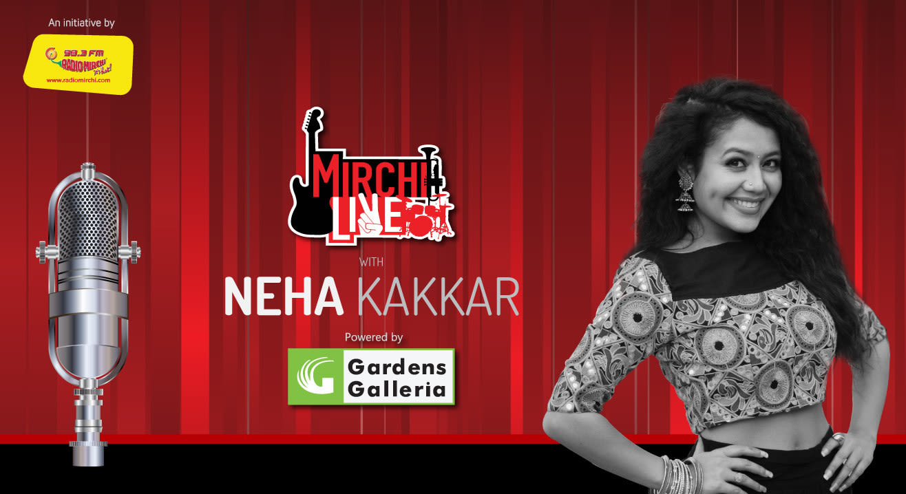 MIRCHI Live with Neha Kakkar