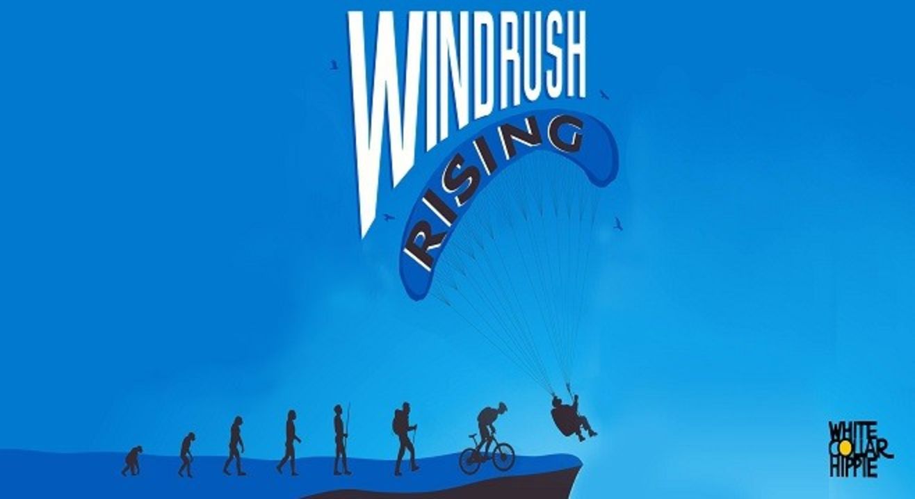 Windrush Rising! Trekking, cycling & paragliding