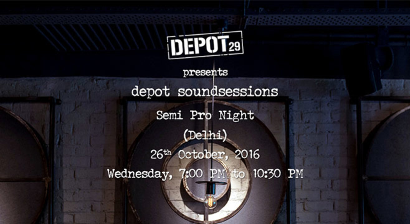 Depot 29 Presents Depotsoundsessions