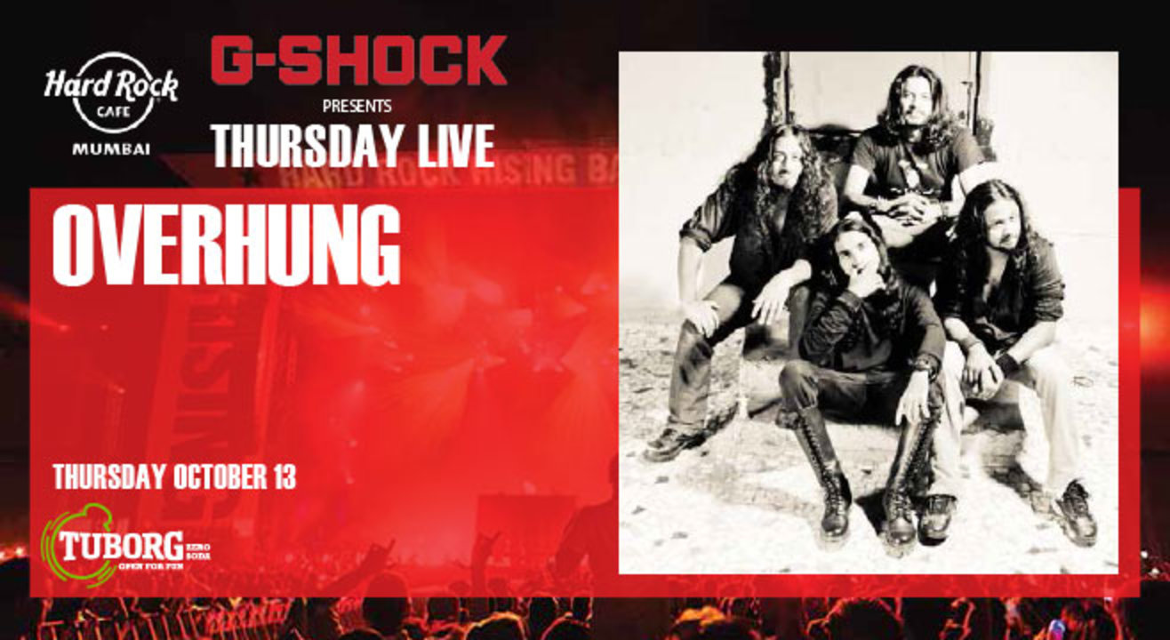 Overhung. Presented by G-Shock