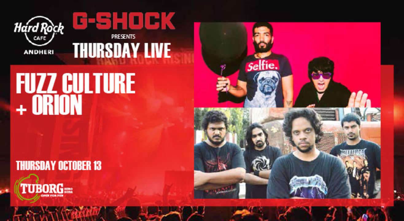FuzzCulture + Orion. Presented by G-Shock