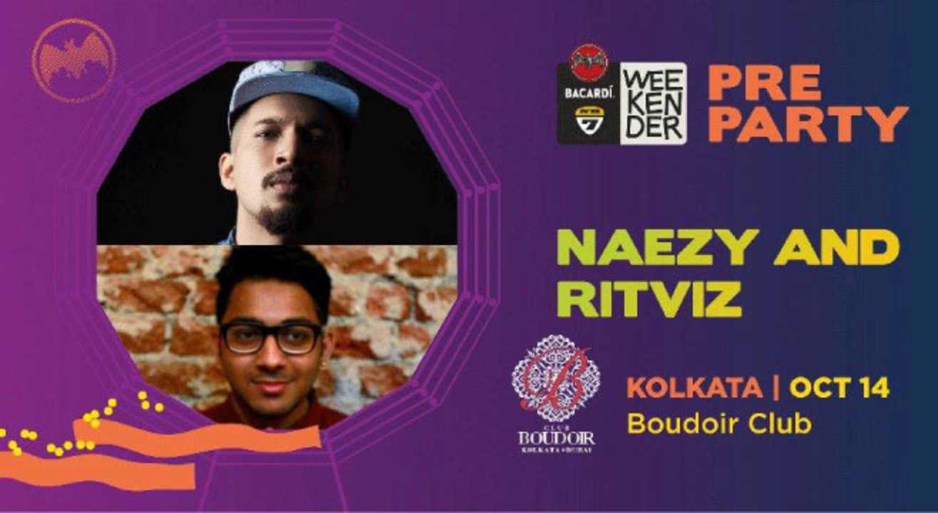 Bacardi NH7 Weekender Pre Party ft Naezy & Ritviz