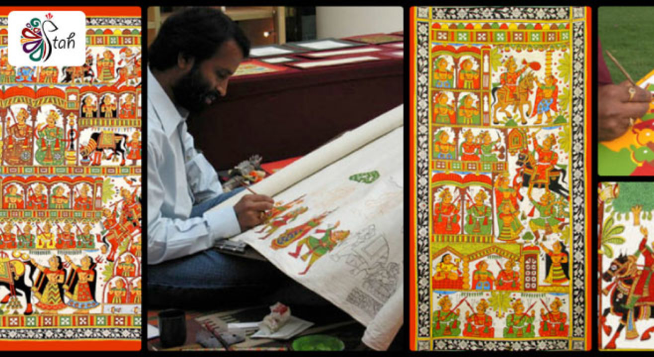 Phad Painting – A Painting Ballad