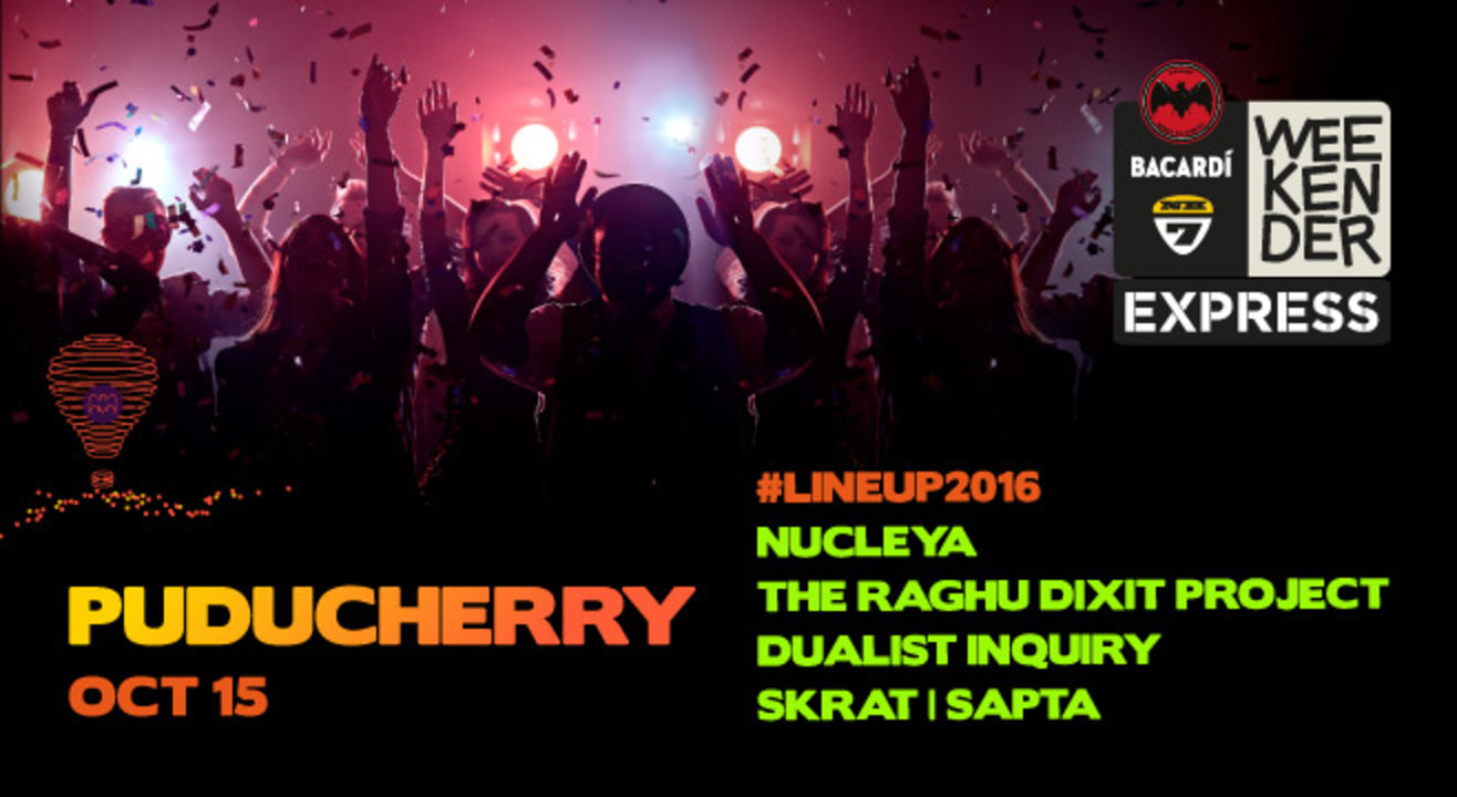 Bacardi NH7 Weekender Express, Puducherry