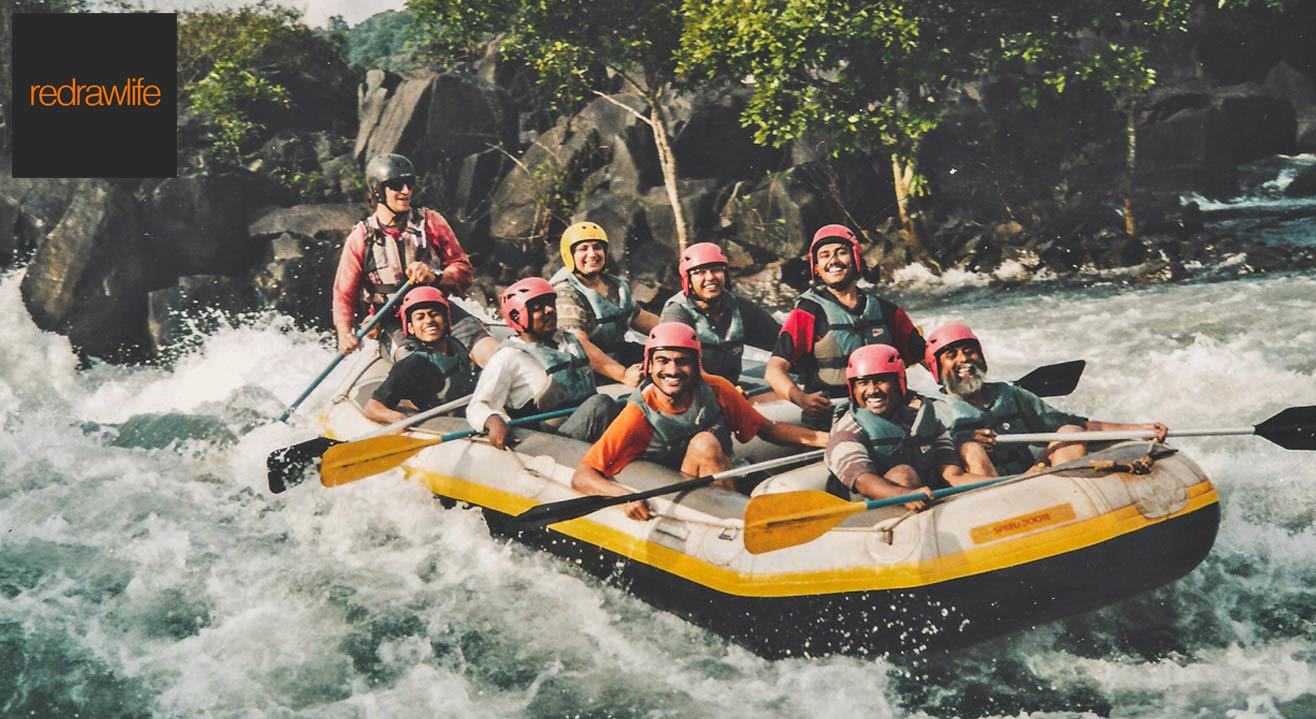White Water Rafting On Tejaswini River