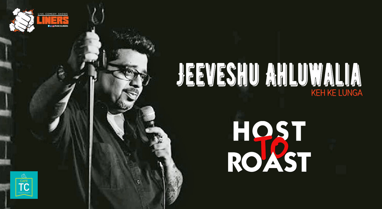 Punchliners: Host To Roast feat. Jeeveshu Ahluwalia at Turquoise Cottage, Delhi