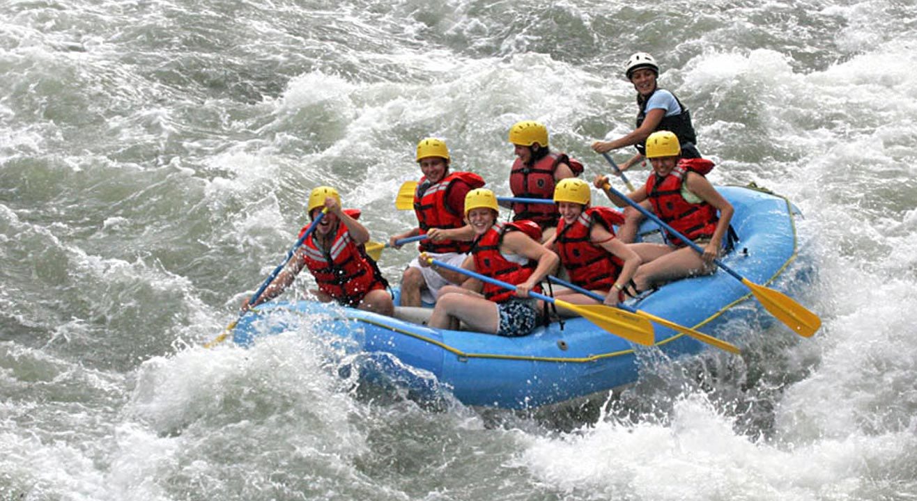 White Water Rafting at Kolad
