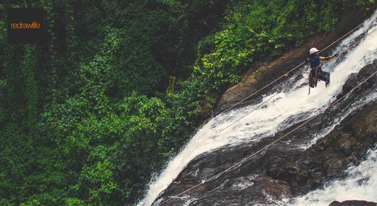 Waterfall Rapelling: Pune