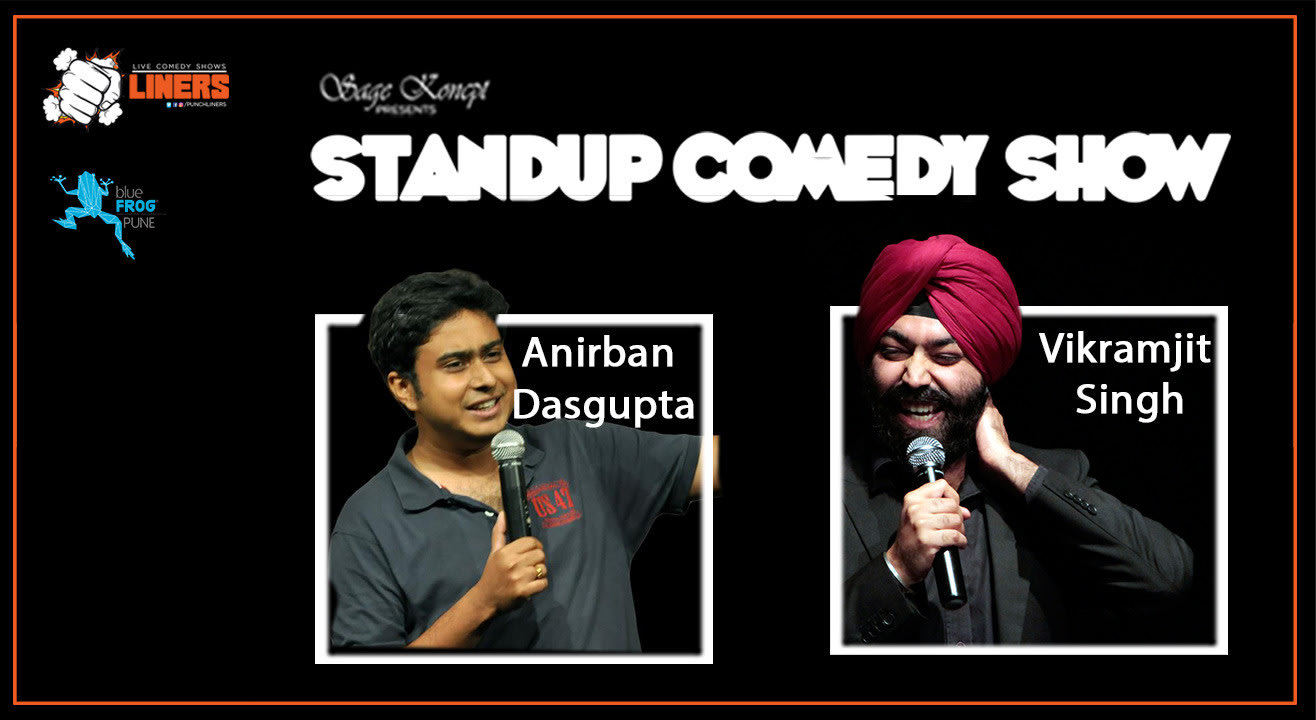 Punchliners: Stand Up Comedy Show feat. Anirban Dasgupta and Vikramjit Singh in Pune
