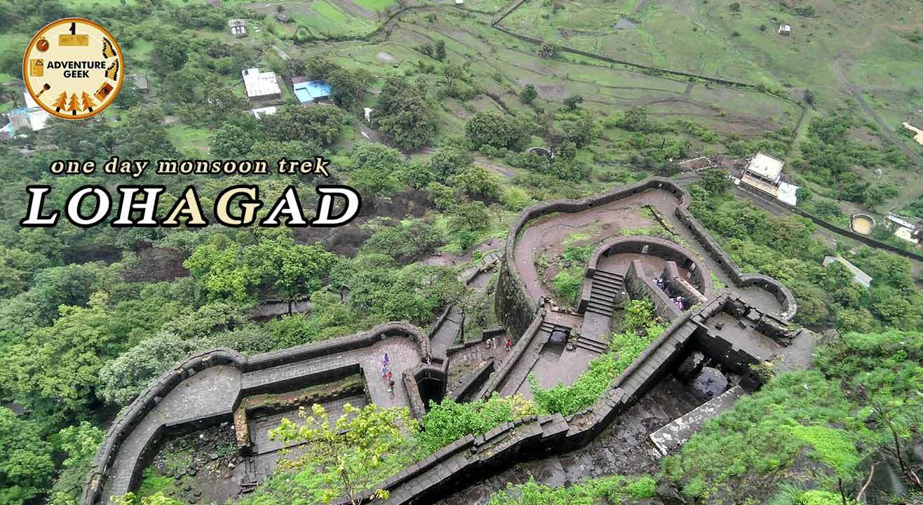 One Day Monsoon Trek To Lohagad