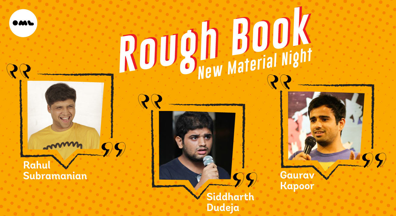 Rough Book- New Material Night