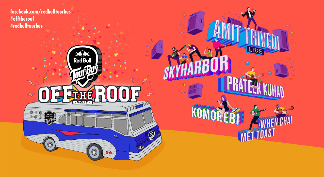 Red Bull Tour Bus Off The Roof 2017