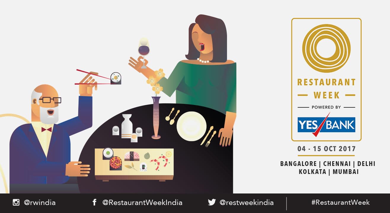 Restaurant Week powered by YES BANK: October 4th – 15th, 2017