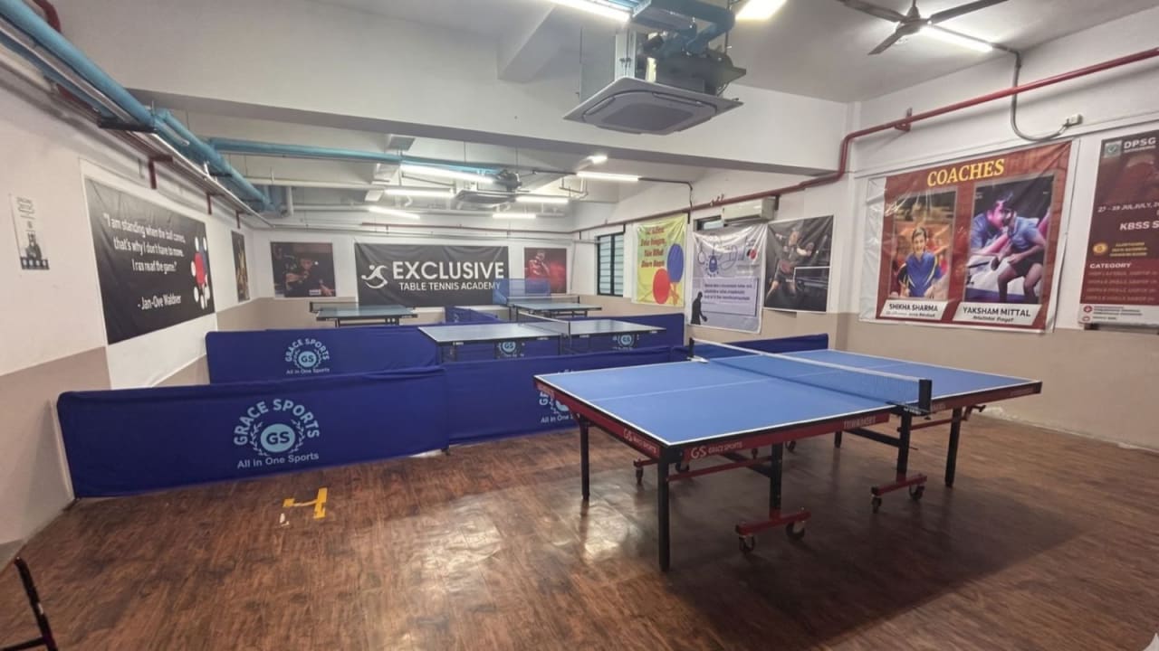 Exclusive table tennis academy