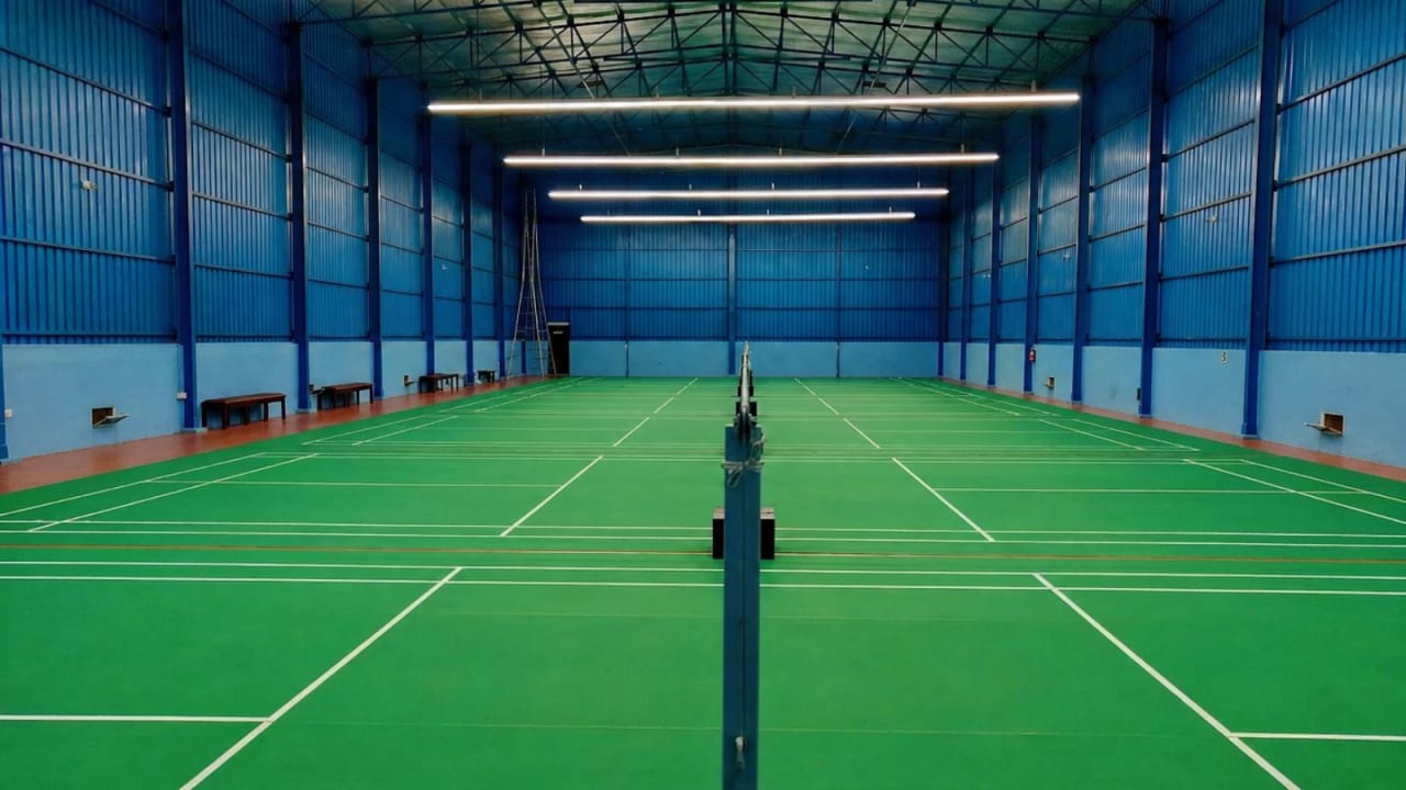 Sportico Air Cooled Indoor Badminton Stadium