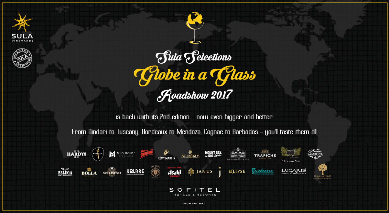 Sula Selections ‘Globe in a Glass’ Roadshow 2017, Mumbai