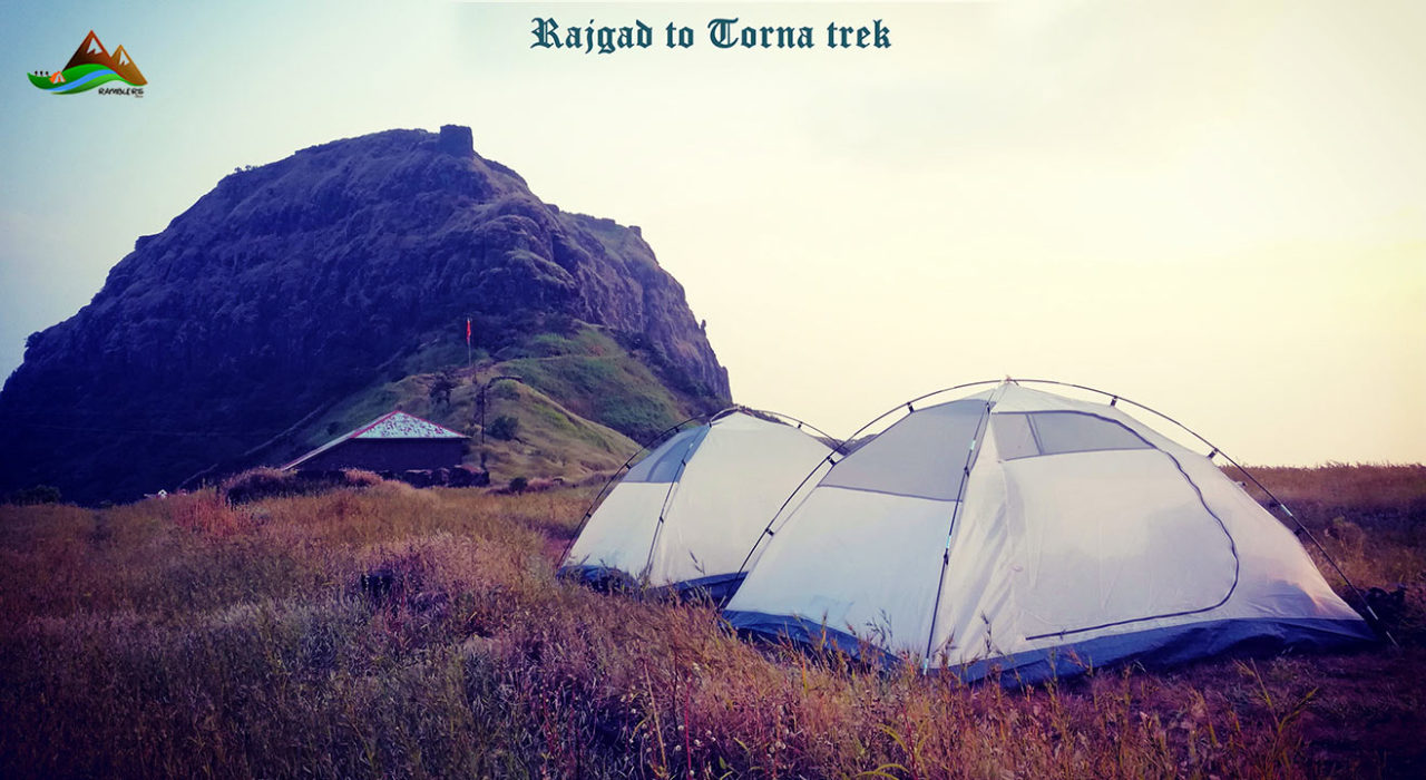 Famous Rajgad to Torna trek with camping