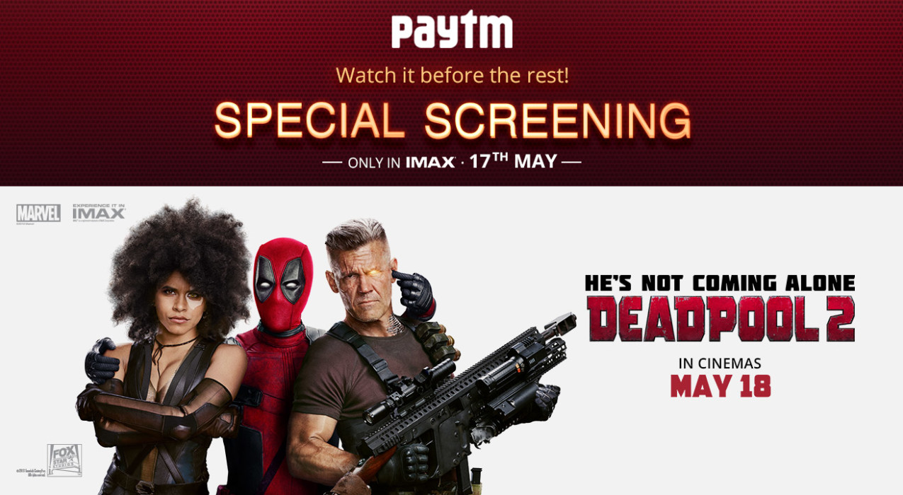 Deadpool 2 - Special Pre-release Screening at Cinepolis Viviana Mall Thane