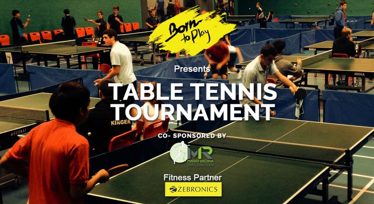 Table -Tennis Tournament - May '18 Edition