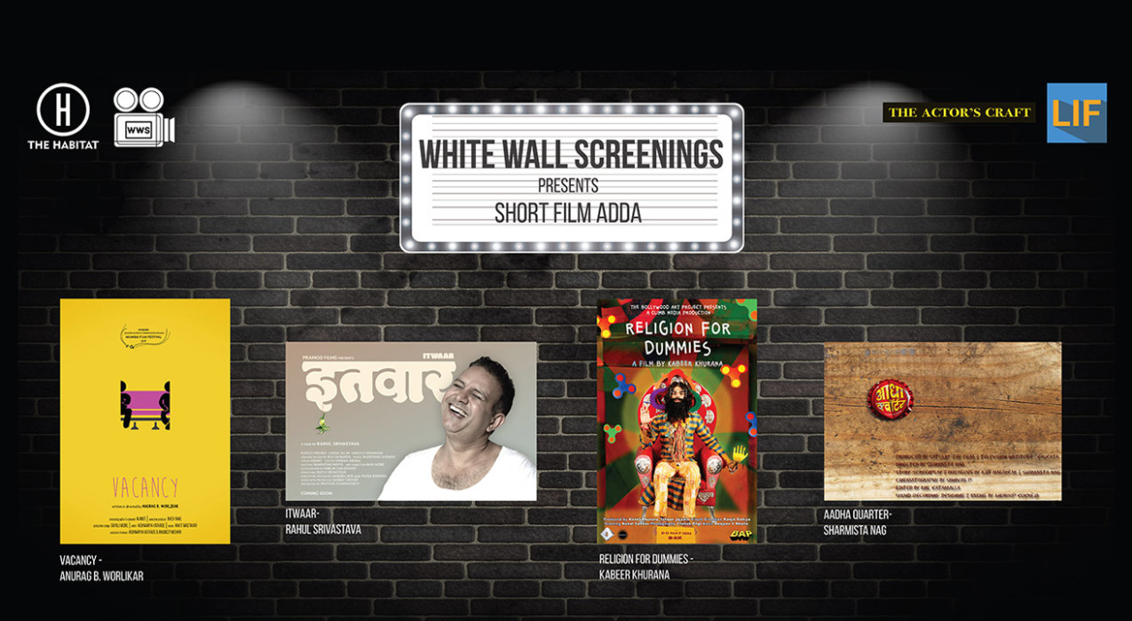 White Wall Screenings: Short Film Adda