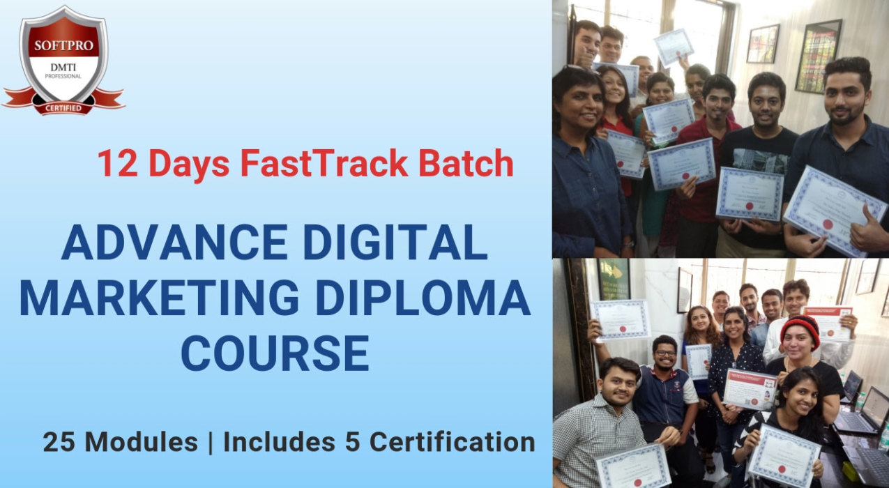 12 Days Fast Track Digital Marketing Course | Full Time Batch