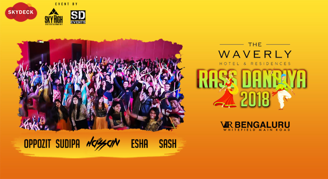 Disco Dandiya at skyDeck Waverly VR Bengaluru