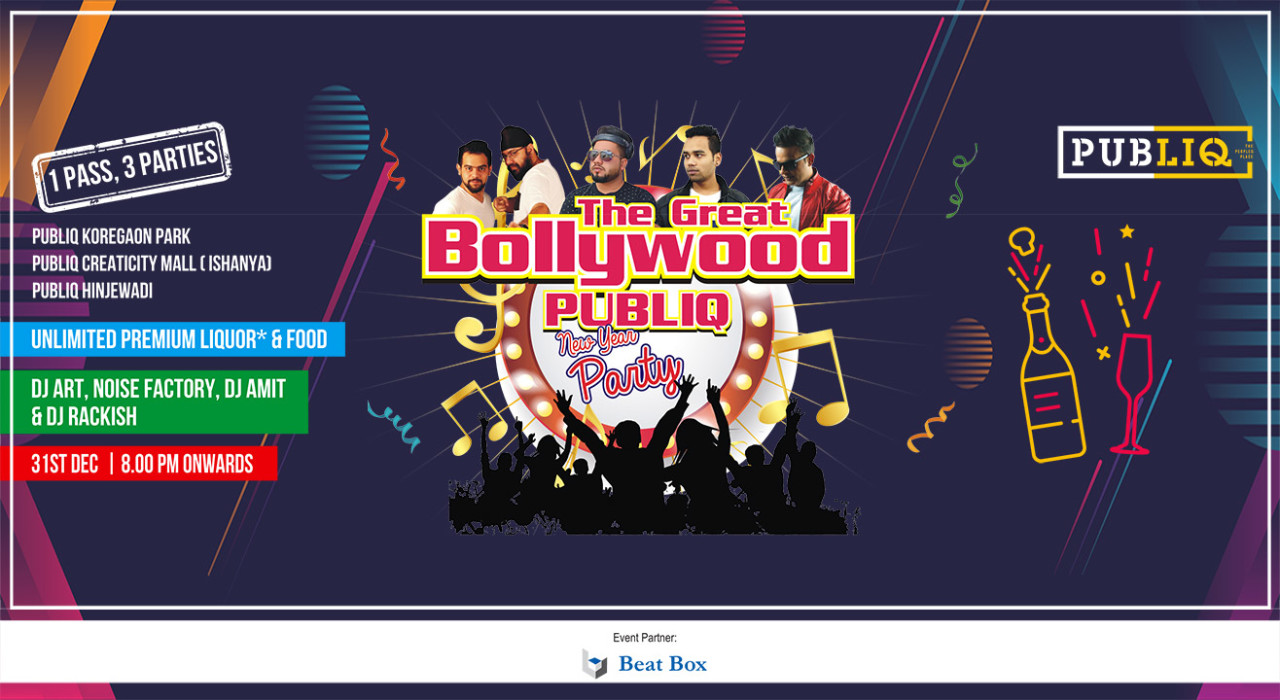The Great Bollywood Publiq Party | Publiq - Hinjewadi