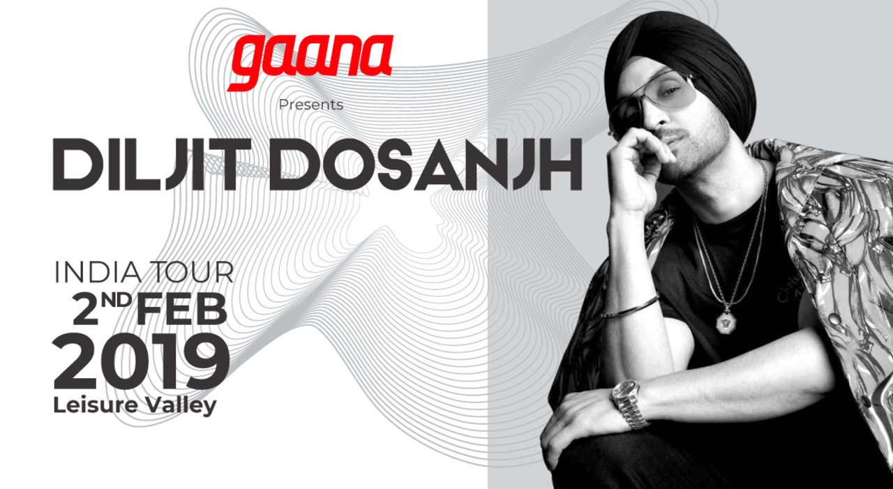 Gaana Presents - Diljit Dosanjh – India Tour