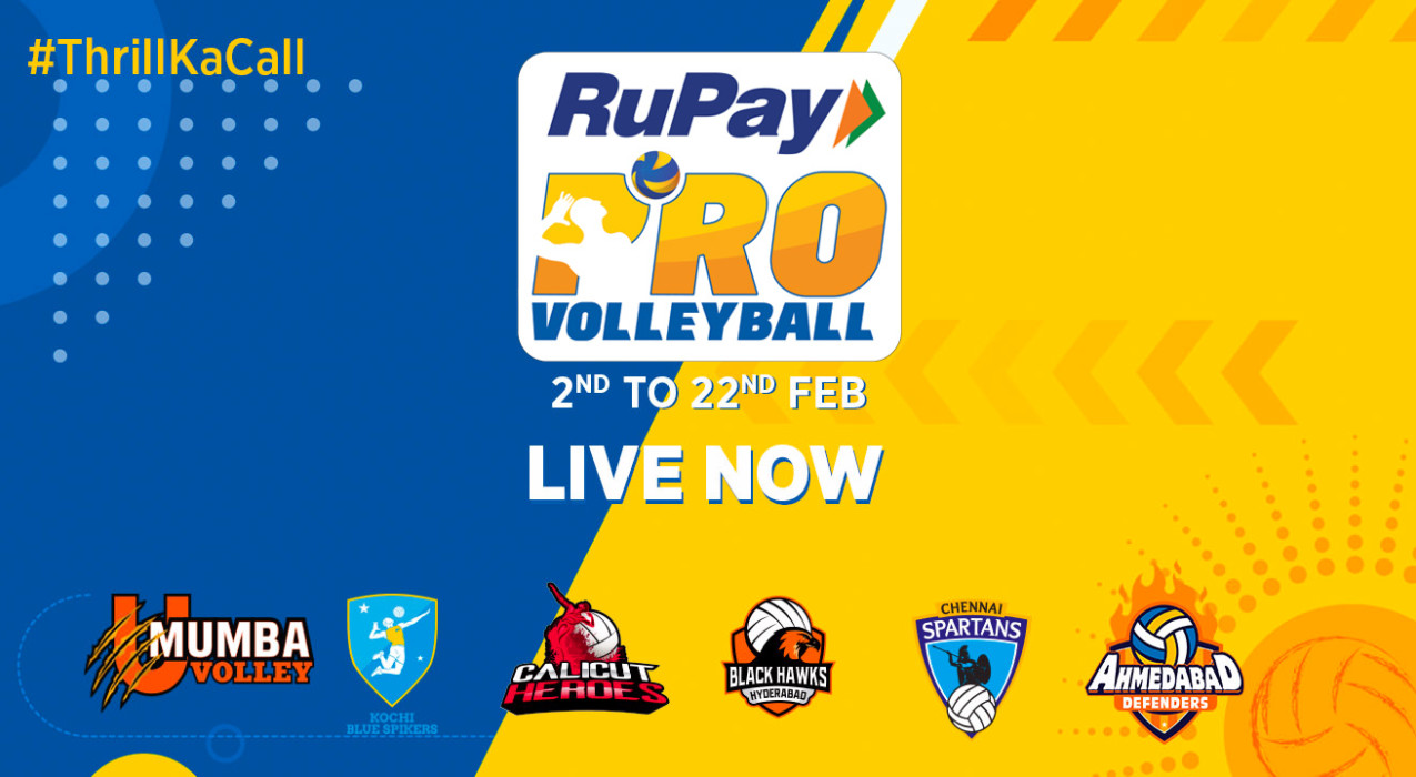 RuPay Pro Volleyball League 2019