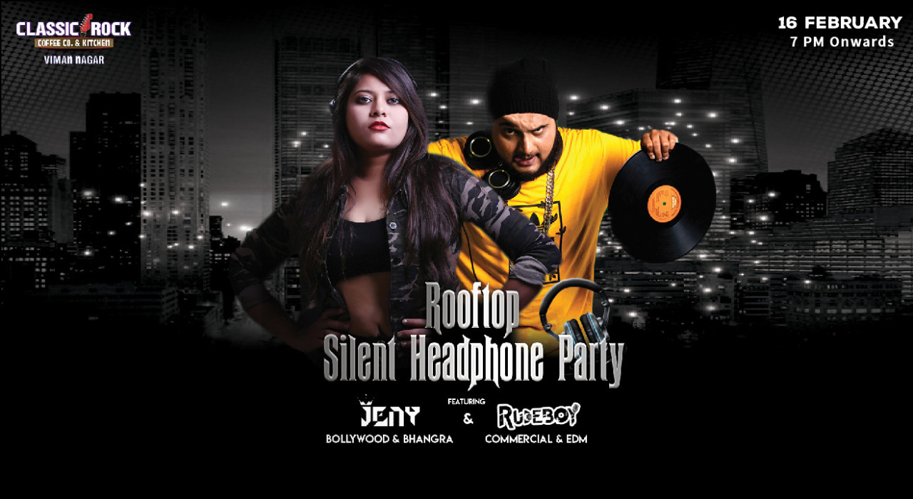 Rooftop Silent DJ Party