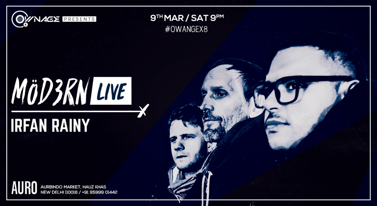 MÖD3RN Live – Delhi Leg with Irfan Rainy