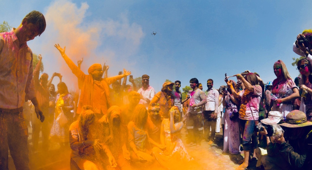 Holi Festival 2019 at Abhay Niwas Palace