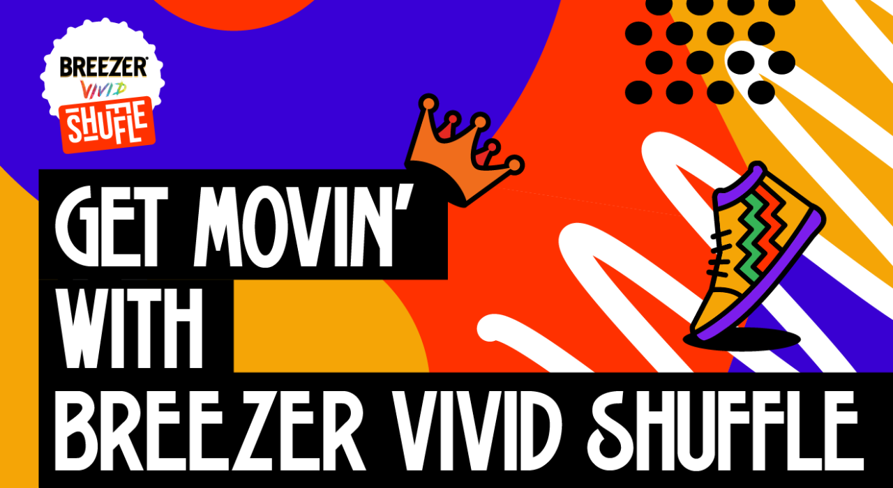 It's time for Breezer Vivid Shuffle!