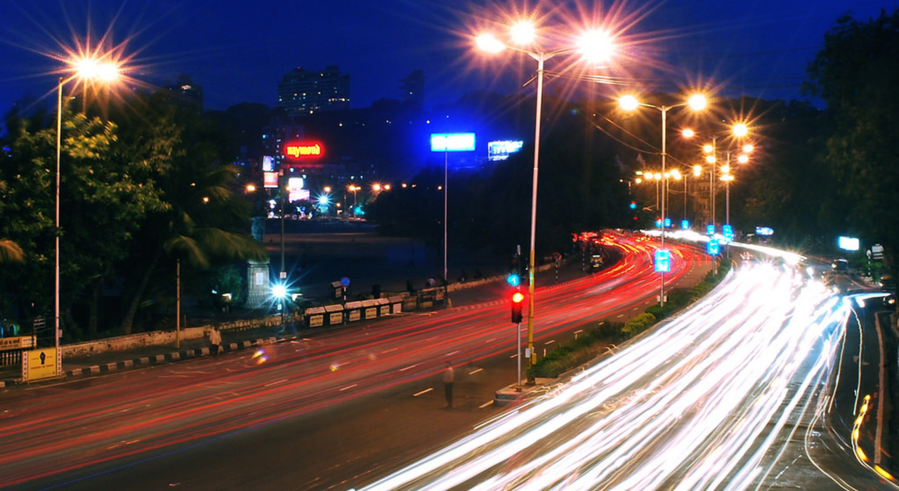 Mumbai Midnight Cycling (Coastal Route)
