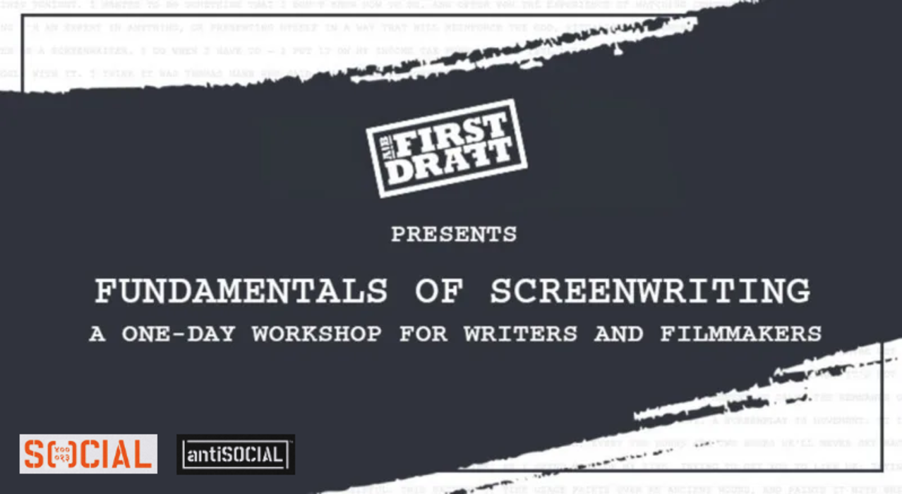 AIB First Draft: Fundamentals of Screenwriting, Delhi