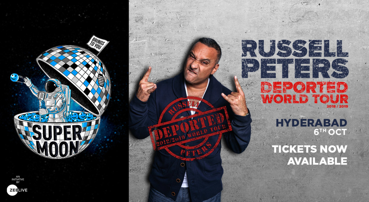 Supermoon ft. Russell Peters Deported World Tour- Hyderabad