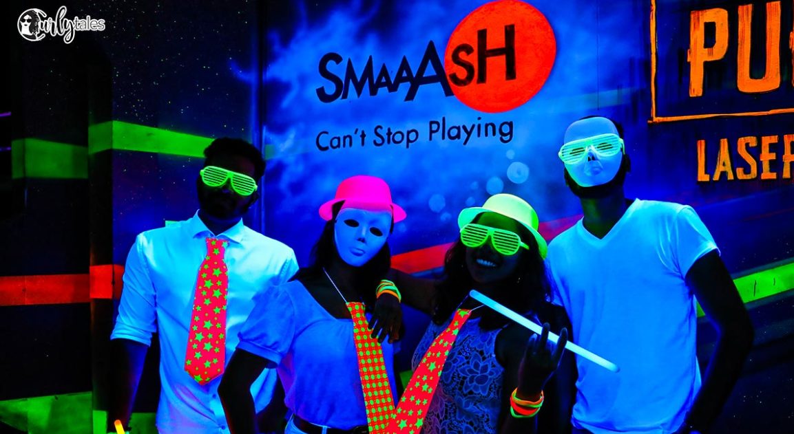 Trampoline Neon Party at Smaaash, Lower Parel (Includes 10+ Games)